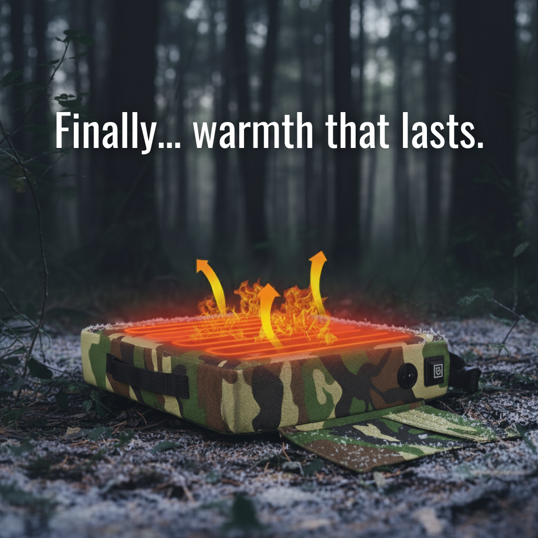 StealthHeat - Ultralight Camo Heated Seat Pad