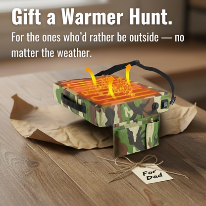 StealthHeat - Ultralight Camo Heated Seat Pad