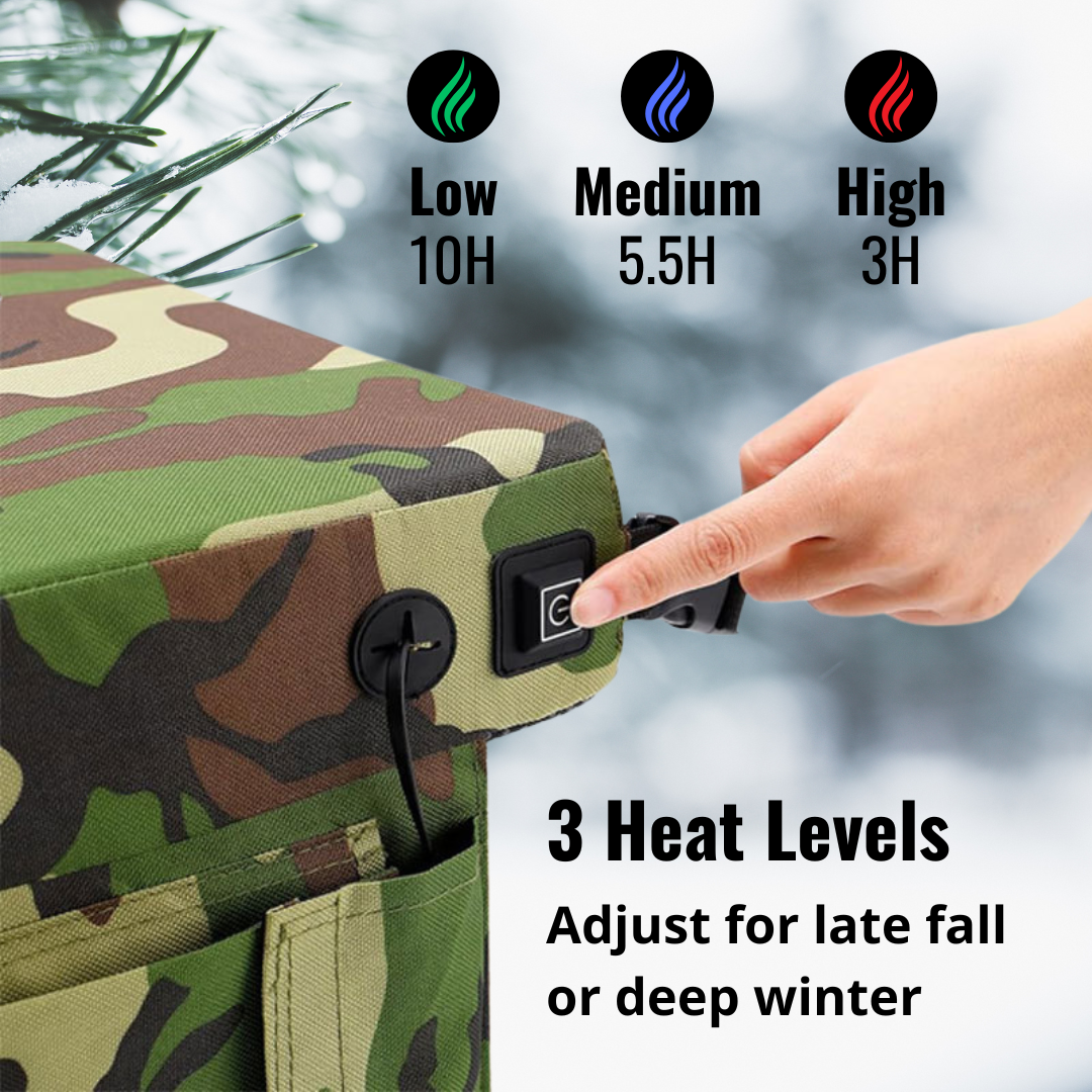 StealthHeat - Ultralight Camo Heated Seat Pad