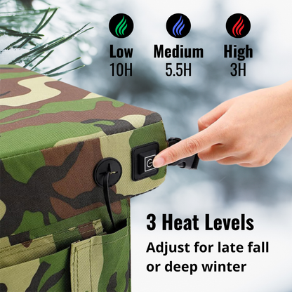 StealthHeat - Ultralight Camo Heated Seat Pad